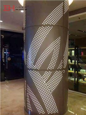 這樣的包柱鋁單板你喜歡嗎？2