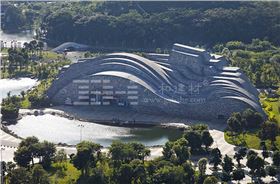 柳州奇石展覽館-鋁單板、條形鋁天花板、鋁格柵吊頂