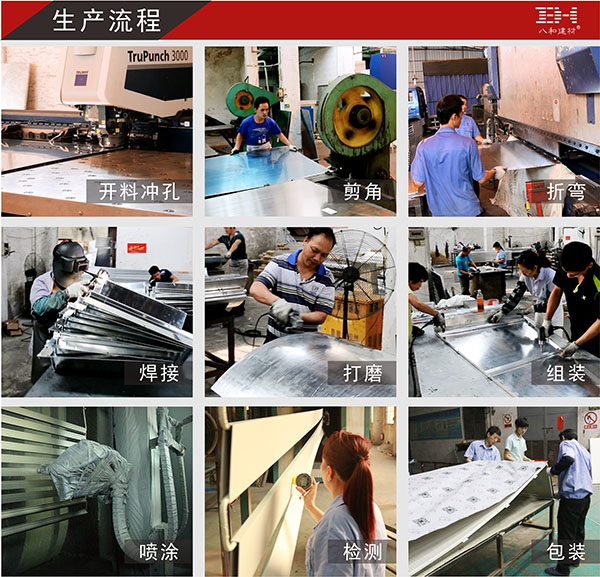 鋁單板生產(chǎn)流程 鋁單板生產(chǎn)流程